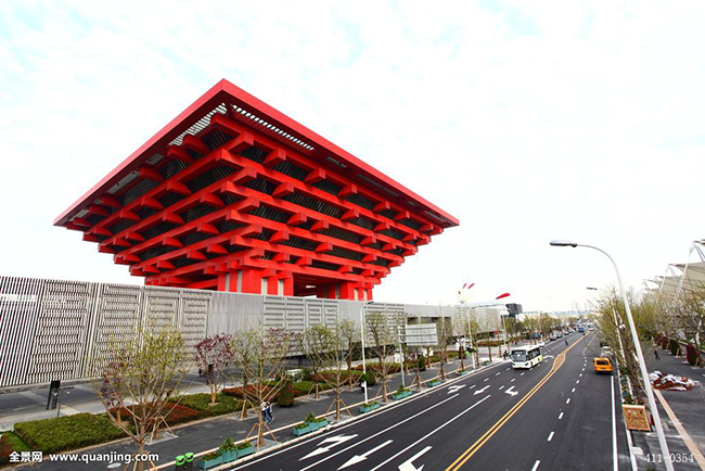 Roads of Shanghai World Expo Exhibition and Convention Center